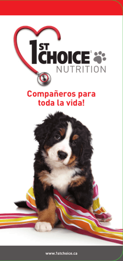 Compañeros para toda la vida!