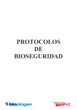PROTOCOLOS DE BIOSEGURIDAD