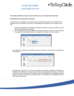 CADE INFORMA www.cade.com.mx