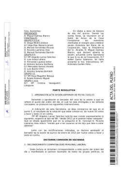 Acta 12-02-2015 - Ayuntamiento de Utebo