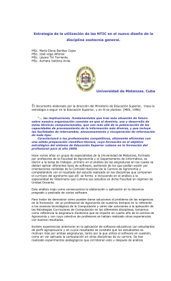 Estrategia de la utilización de las NTIC en el nuevo diseño de la