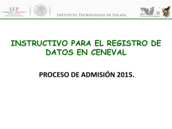 instructivo para registro datos en ceneval
