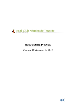 Descarga el documento - Real Club Náutico de Tenerife