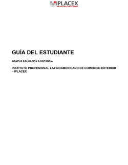 GU&Iacute;A DEL ESTUDIANTE