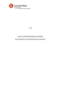 EAFI MANUAL DE PROCEDIMIENTO INTERNO DE