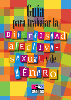 GUIA diversidad sexual y genero. STEILAS 2015