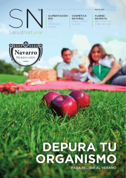 Revista Mayo - Herbolario Navarro