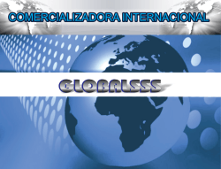 globalsss brochure.cdr - Comercializadora Globalsss sas