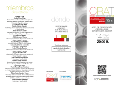d&oacute;nde miembros - Universidad de Murcia