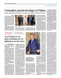 22 mayNoticia Cremades, puesta de largo en Palma.