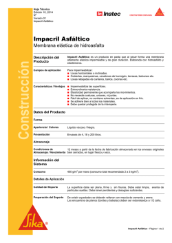Impacril Asf&aacute;ltico