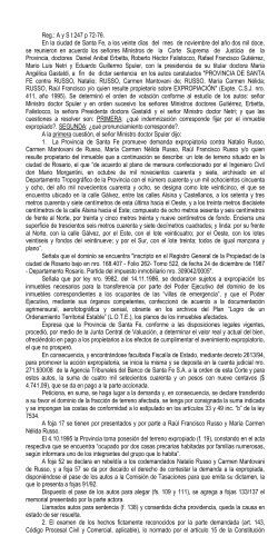 A. y S. t. 247, p. 72-76 - Poder Judicial de la Provincia de Santa Fe