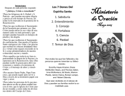 Ministerio de Oración - St. Raphael Cathedral and St. Patrick Church