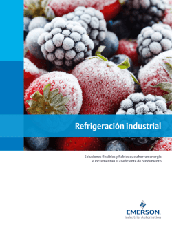 Refrigeraci&oacute;n industrial - Emerson Industrial Automation