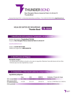 Hoja de seguridad