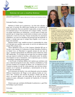 Noticias de Luis y Josefina Estévez