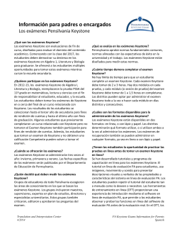 Informaci&oacute;n para padres o encargados