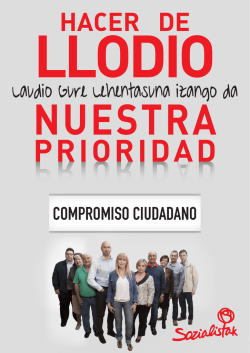 HACER DE Laudio Gure Lehentasuna izango da