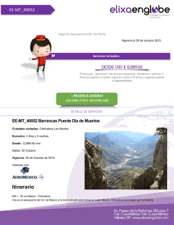 Itinerario