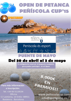 Información e inscripción