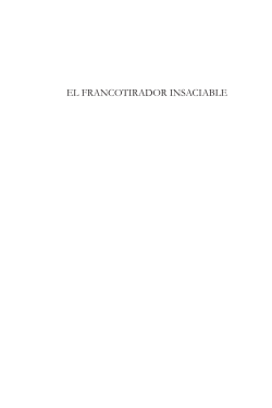 EL FRANCOTIRADOR INSACIABLE