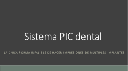 Sistema PIC dental