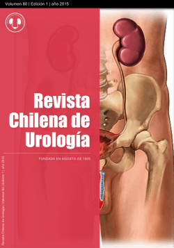Descargar PDF - Revista Chilena de Urología
