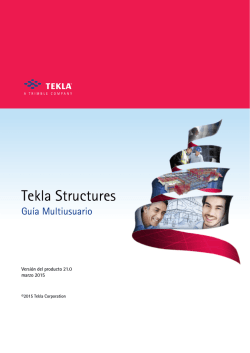 Gu&iacute;a Multiusuario - Tekla User Assistance