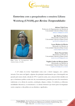 Weinberg (UNAM),por Revista Temporalidades