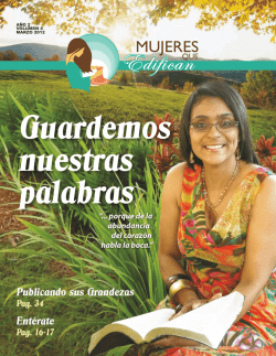 Guardemos Nuestras Palabras - Iglesia Cristiana Bethlehem