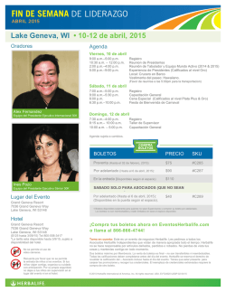 Informaci&oacute;n - Eventos Herbalife