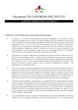 Documento XII CONGRESO DEL PIT-CNT