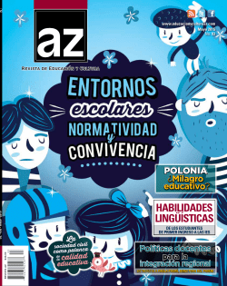HABILIDADES LING&Uuml;&Iacute;STICAS - Educaci&oacute;n y Cultura : Revista AZ