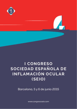 i congreso sociedad espa&ntilde;ola de inflamaci&oacute;n ocular (seio)