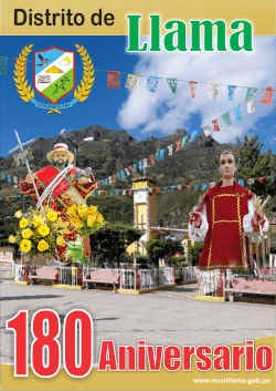 Distrito de - Municipalidad Distrital de LLama