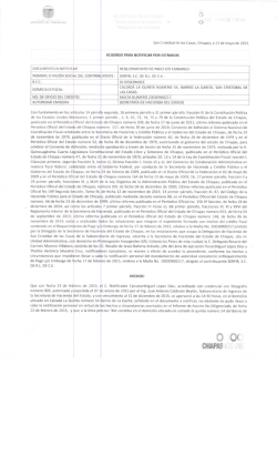 Estrados - Secretaria de Hacienda