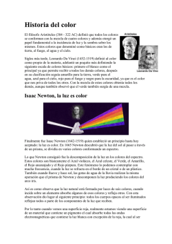 Historia del color
