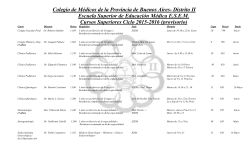 LISTADO DE CURSOS PARA 2015 - 2016 en PDF