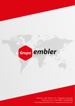 Catalogo Grupo Embler 30 Piezas