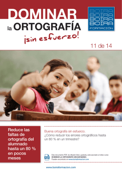 la ORTOGRAFÍA - BOIRA :: Formacion