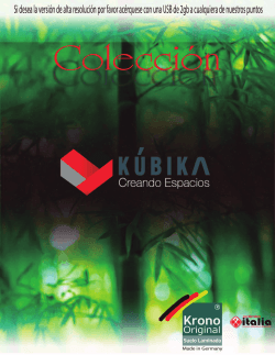 Catálogo detallado - kubikaconstrucciones.com.co