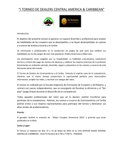 i torneo de dealers central america & caribbean