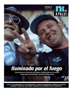 Iluminado por el fuego