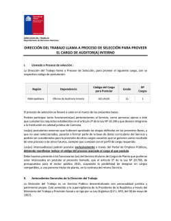 interno - Direcci&oacute;n del Trabajo