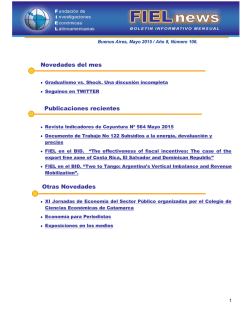 Gradualismo vs. Shock. Una discusi&oacute;n incompleta