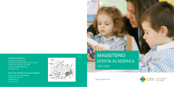 Grado en Educaci&oacute;n Infantil