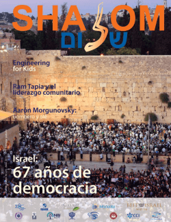 Abril - Revista Shalom