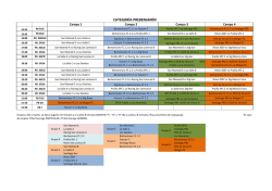 Horarios - Santiago Futsal