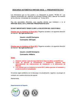 Instrucciones de descarga