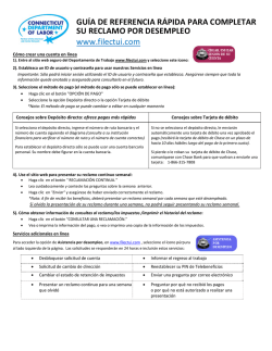 GU&Iacute;A DE REFERENCIA R&Aacute;PIDA PARA COMPLETAR SU